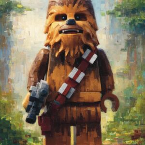 Chewbacca artwork door ANDSAL