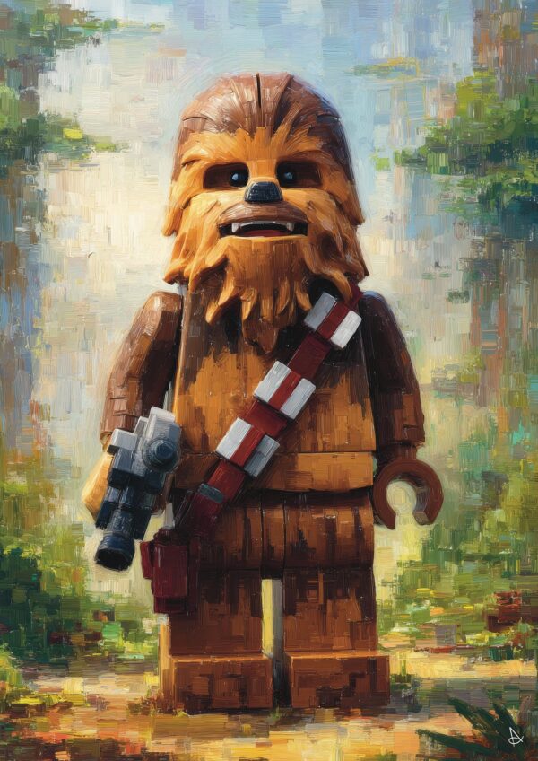 Chewbacca artwork door ANDSAL