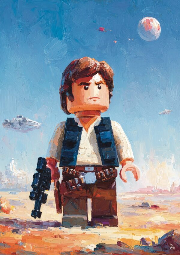 Han Solo artwork bij ANDSAL
