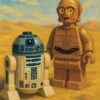 ANDSAL artwork with R2D2 and C3PO