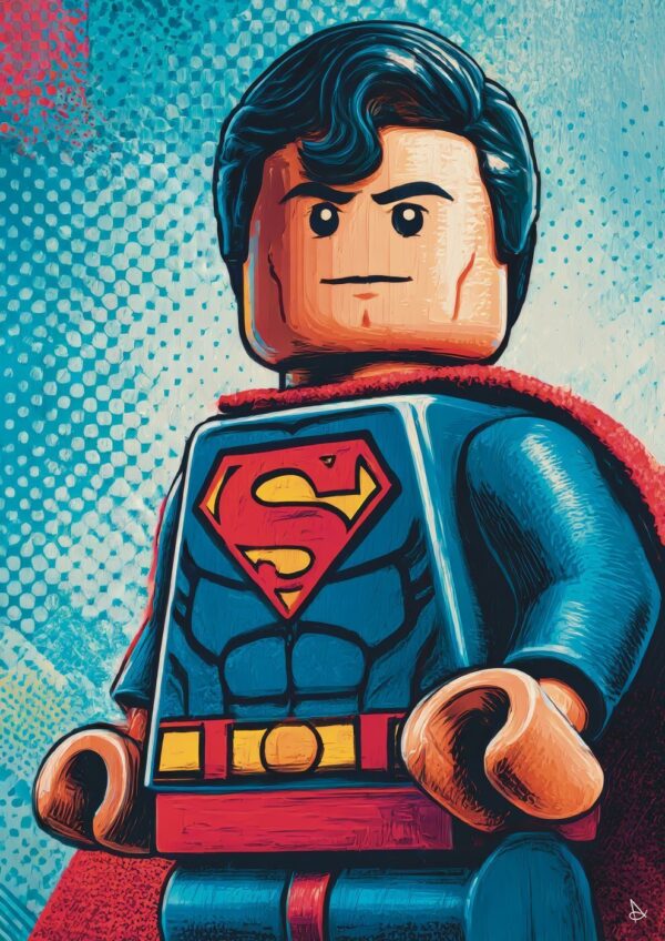 Superman artwork bij ANDSAL