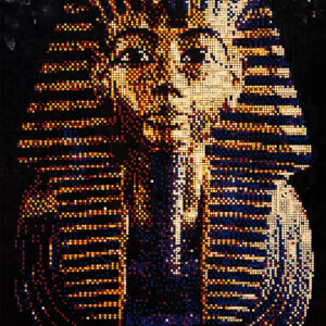 Illusion of Gold artwork door LEGO® Master Marcel de Jong