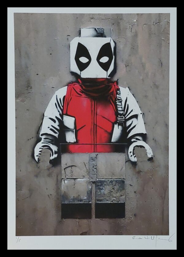 Deadpool artwork by Emma Wildfang